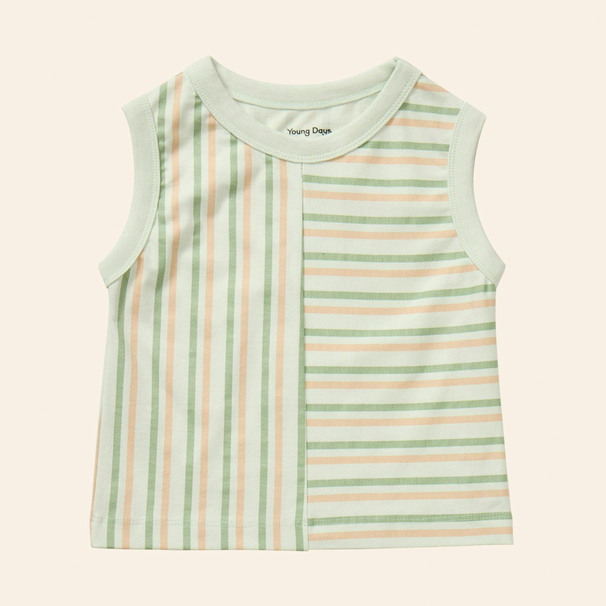 Stripe Mix Tank Top