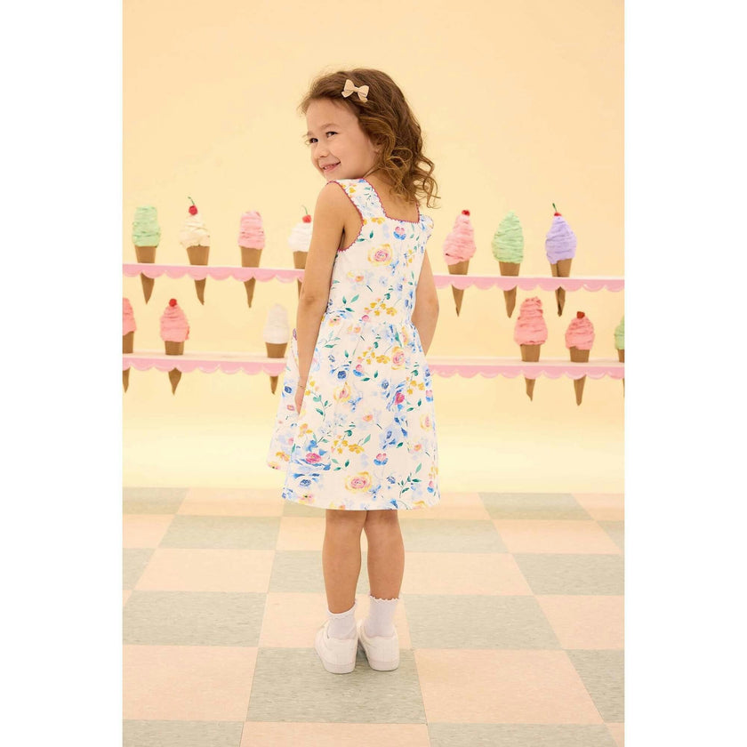 Rue Playdress in Blue Bouquet