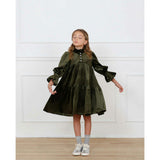 Evelyn dress (ruby red)