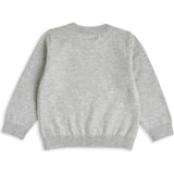 Pointelle Star Crawler Set - Grey