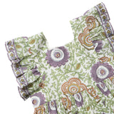 Girls Elsie Dress - Lilac Lisbon Floral