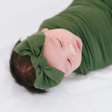 Knit Swaddle Blanket - Alder