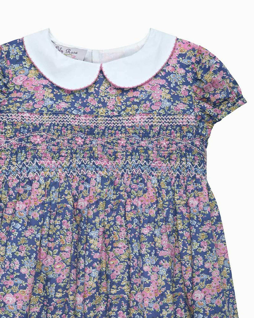 Smocked Dress in Tatum