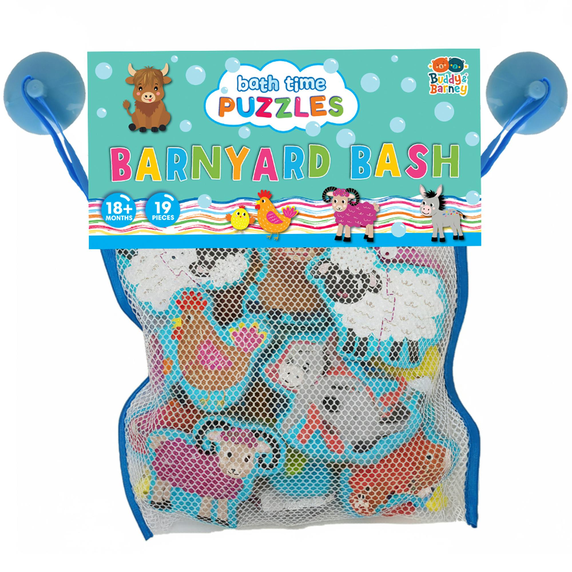 Bath Time: Puzzles - Barnyard Bash