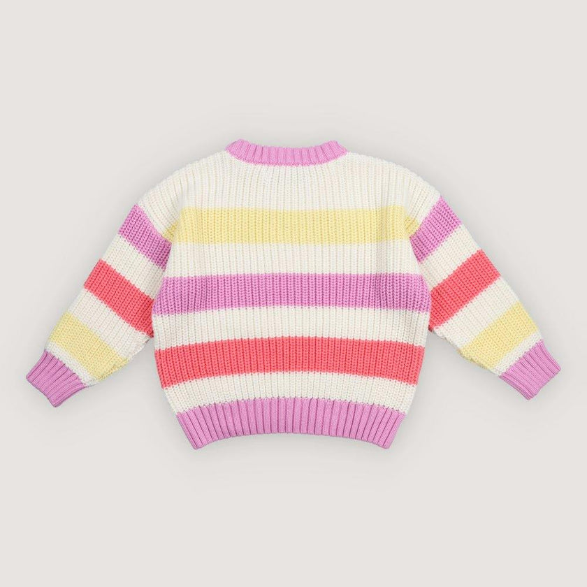 Celosia Jumper Pink Lavander Stripes