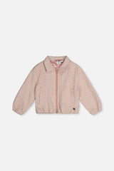 Bomber Jacket Pink Houndstooth