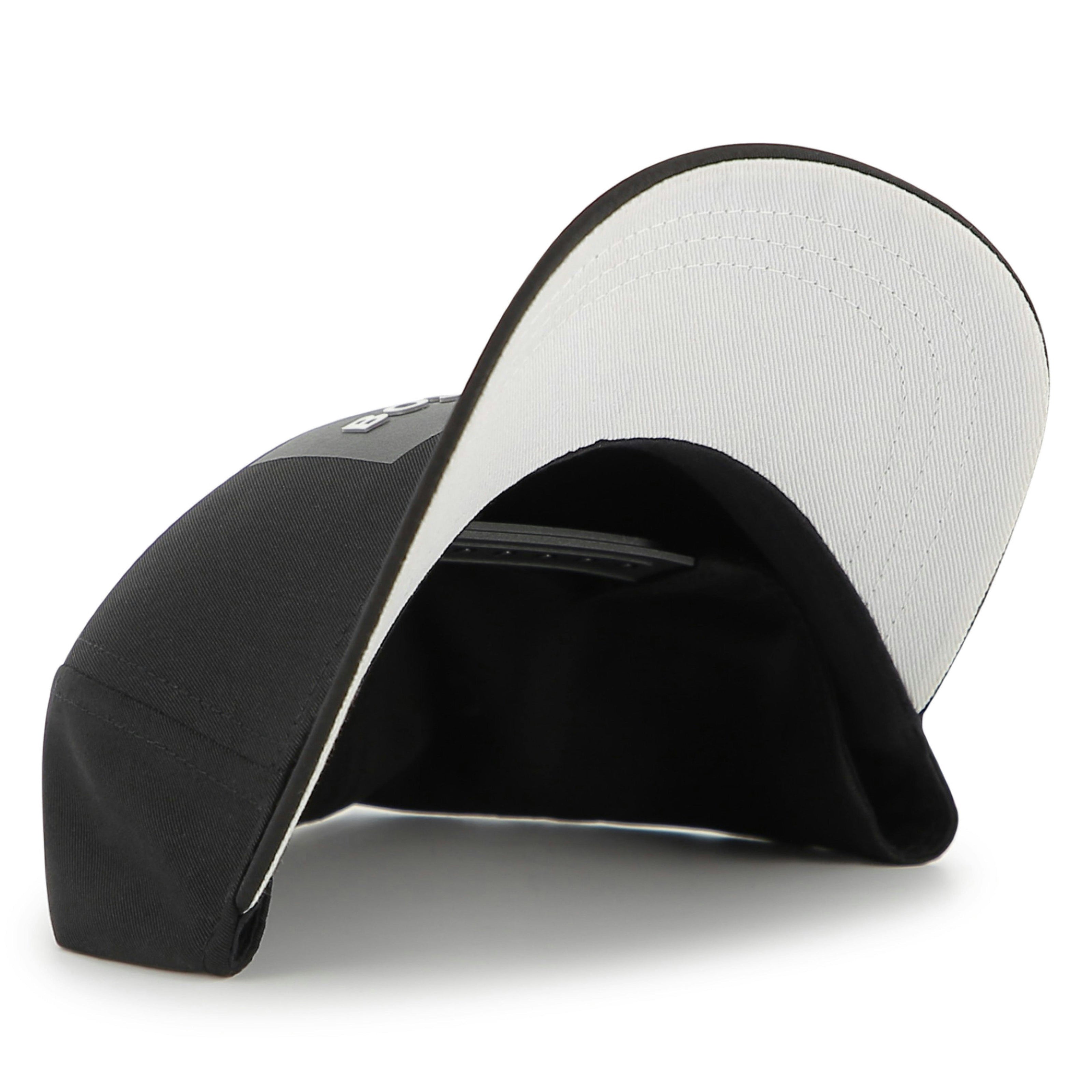 Black Square Logo Baseball Cap
