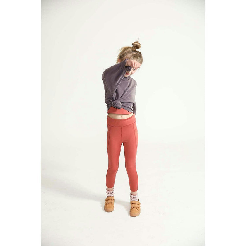All Day Leggings, Red