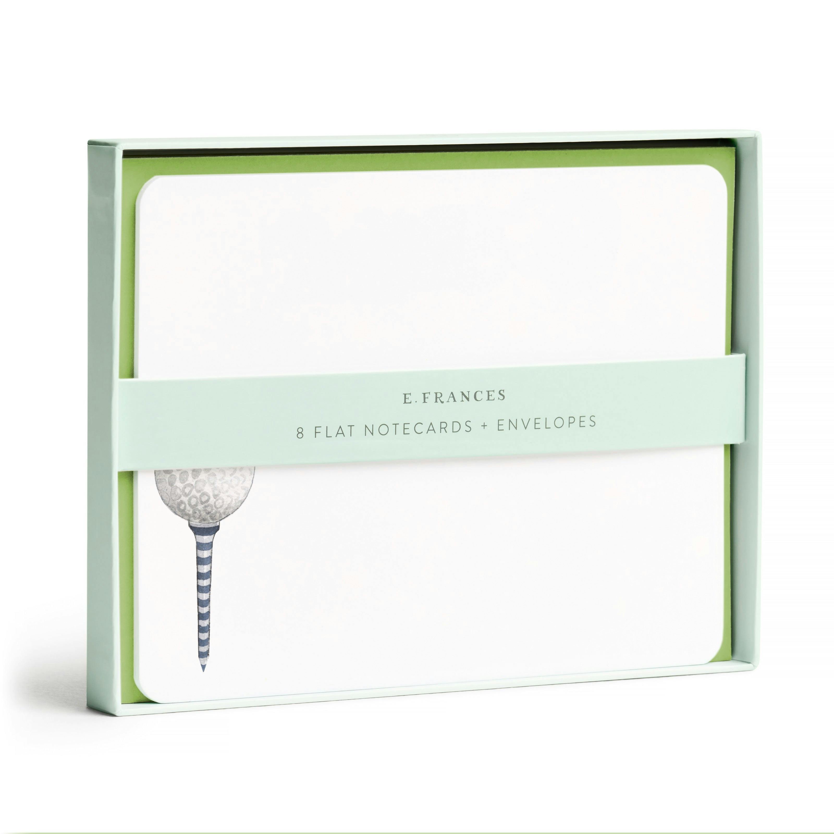 Set of 8 Flat Notecards