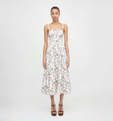 The Margot Dress - Pink Scallop Bow Chintz