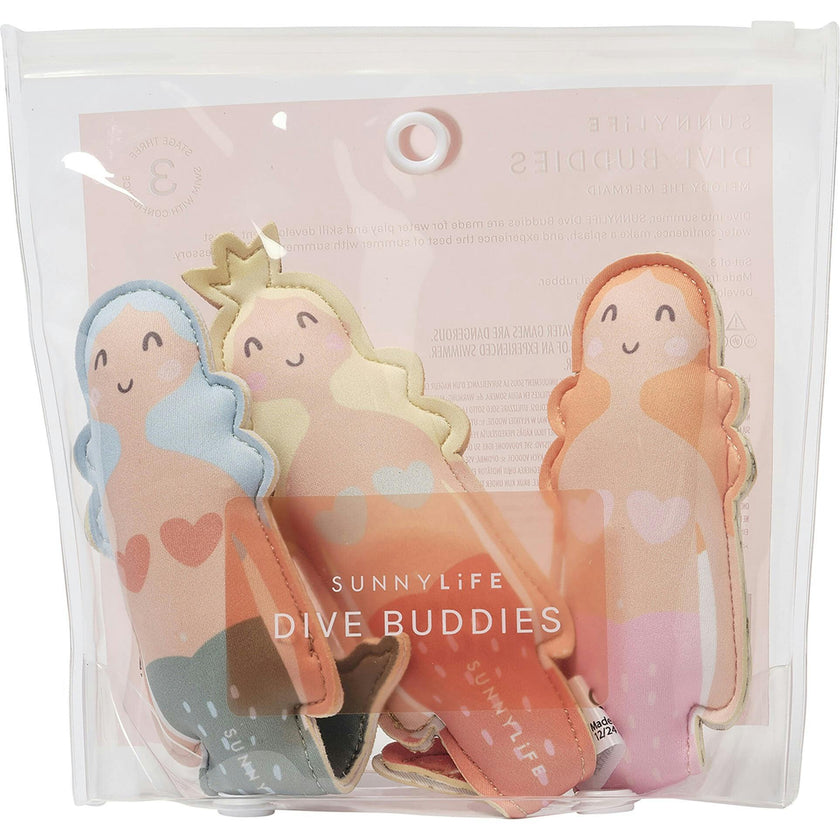 Dive Buddies: Melody The Mermaid - 3pk