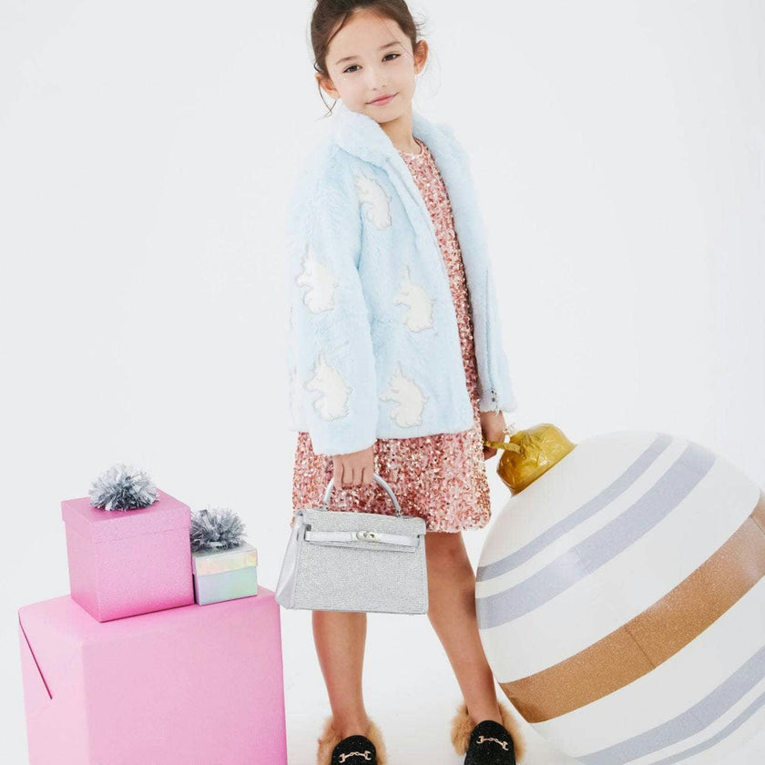 Sky Faux Fur Coat