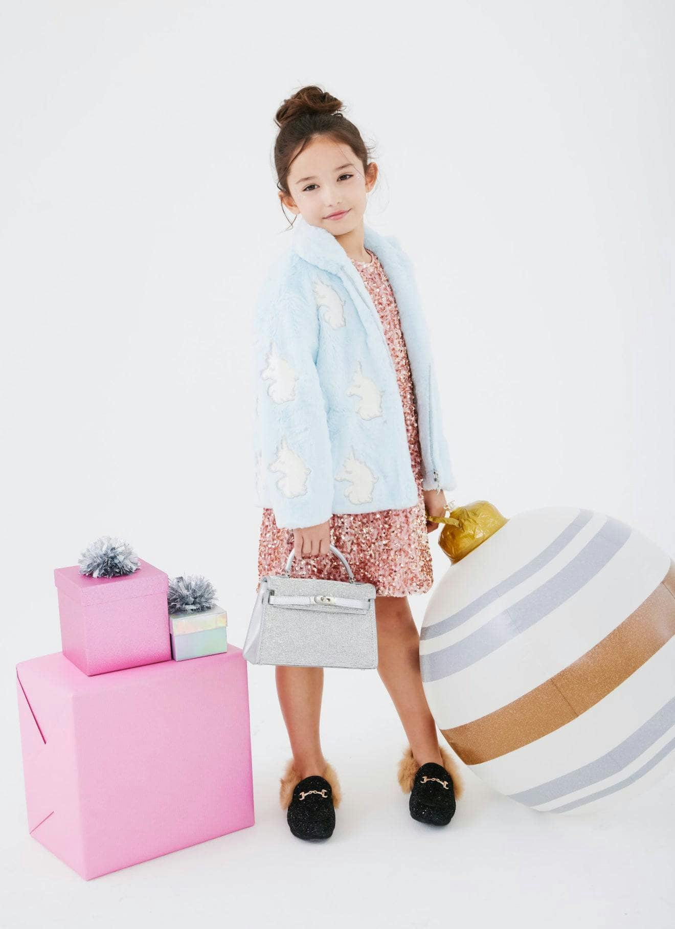 Sky Faux Fur Coat