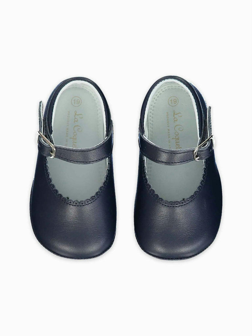 Leather Baby Mary Jane Shoes