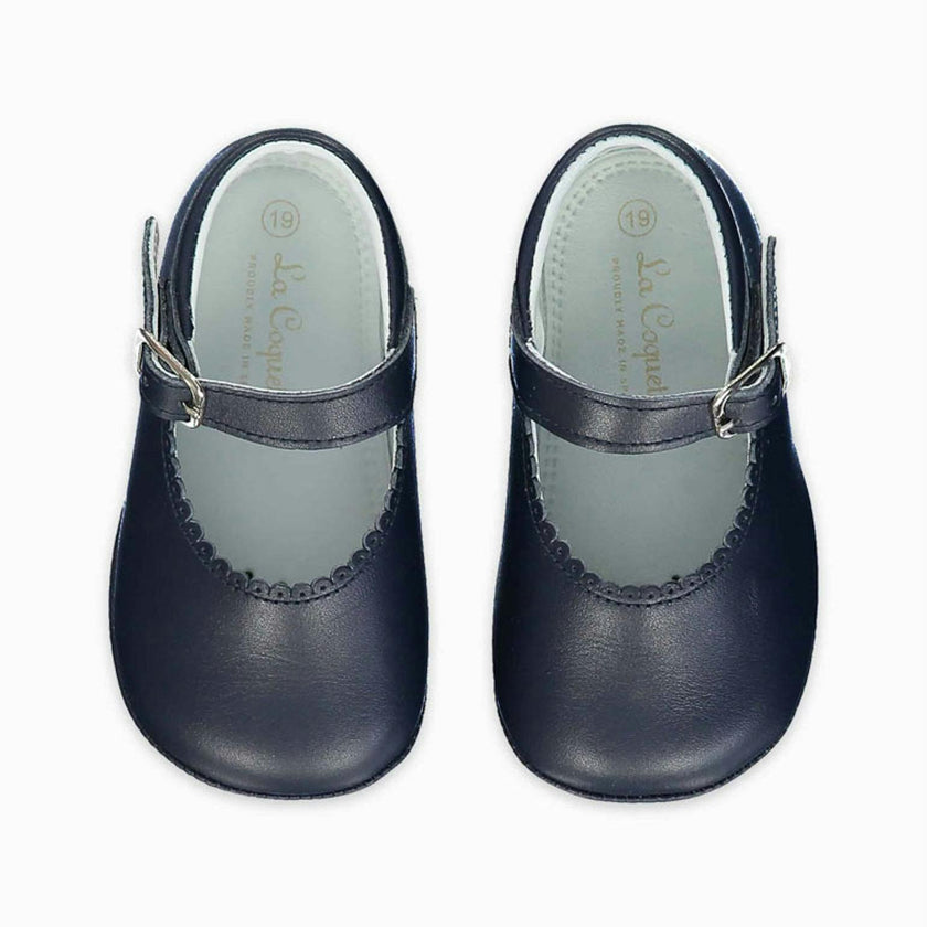 Leather Baby Mary Jane Shoes