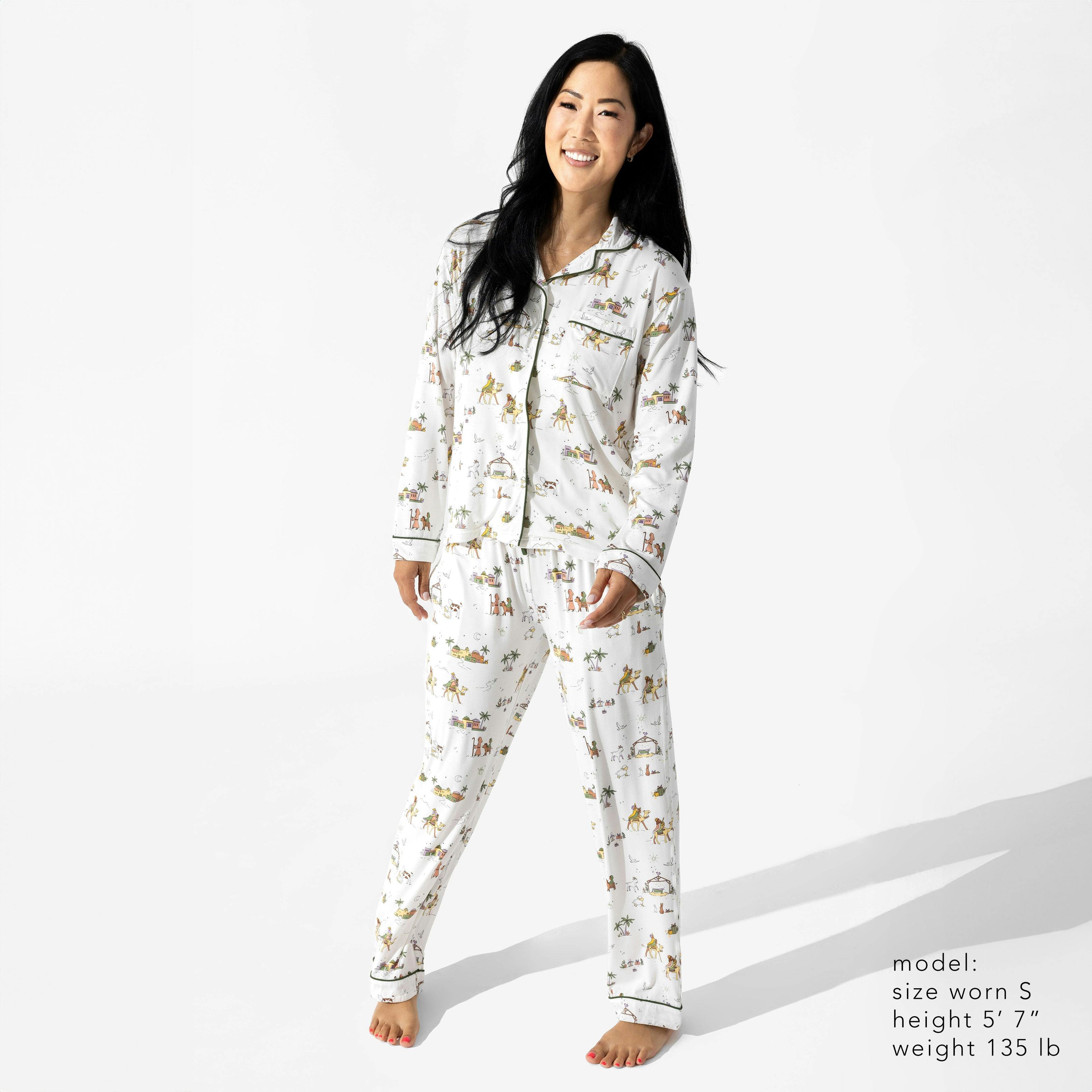 Holy Night Bamboo Women's Pajama Set