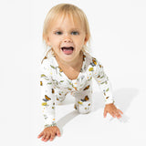 Monarch Butterfly Bamboo Convertible Footie
