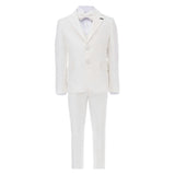 Ivory 5pc Peak Lapel Tuxedo