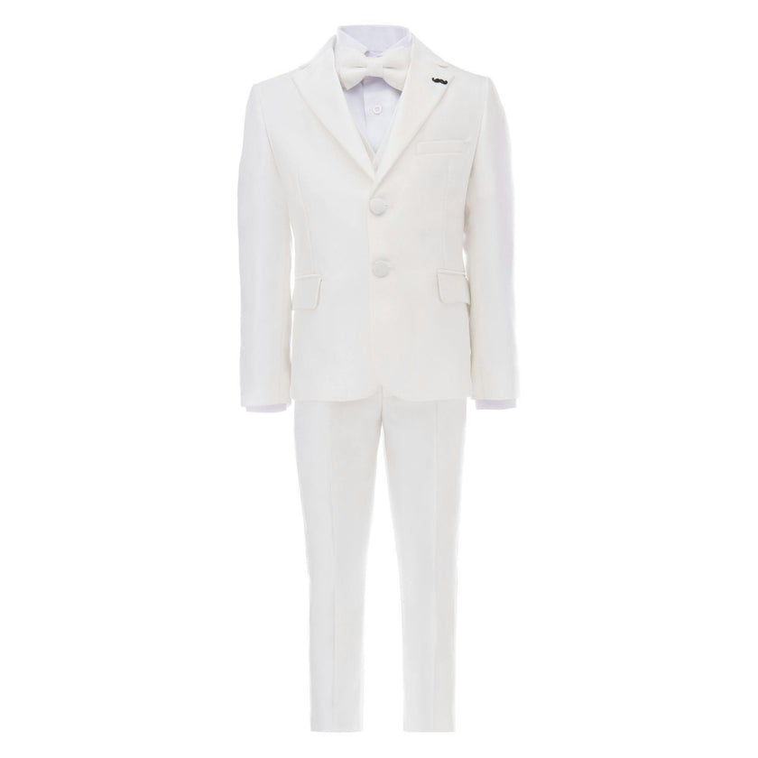 Ivory 5pc Peak Lapel Tuxedo