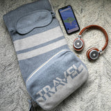 Cotton Travel Blanket Set