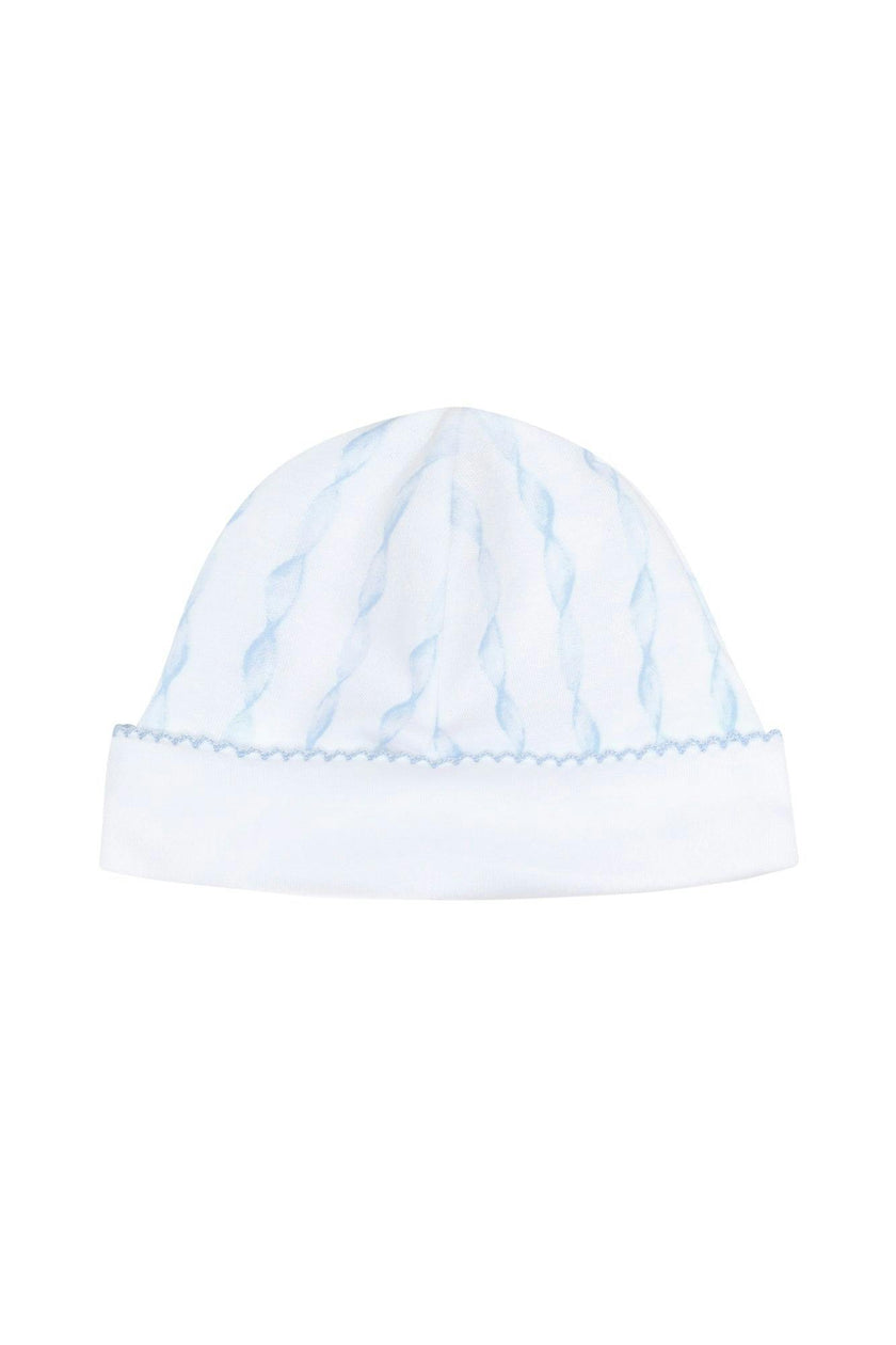 Blue Twirls Hat