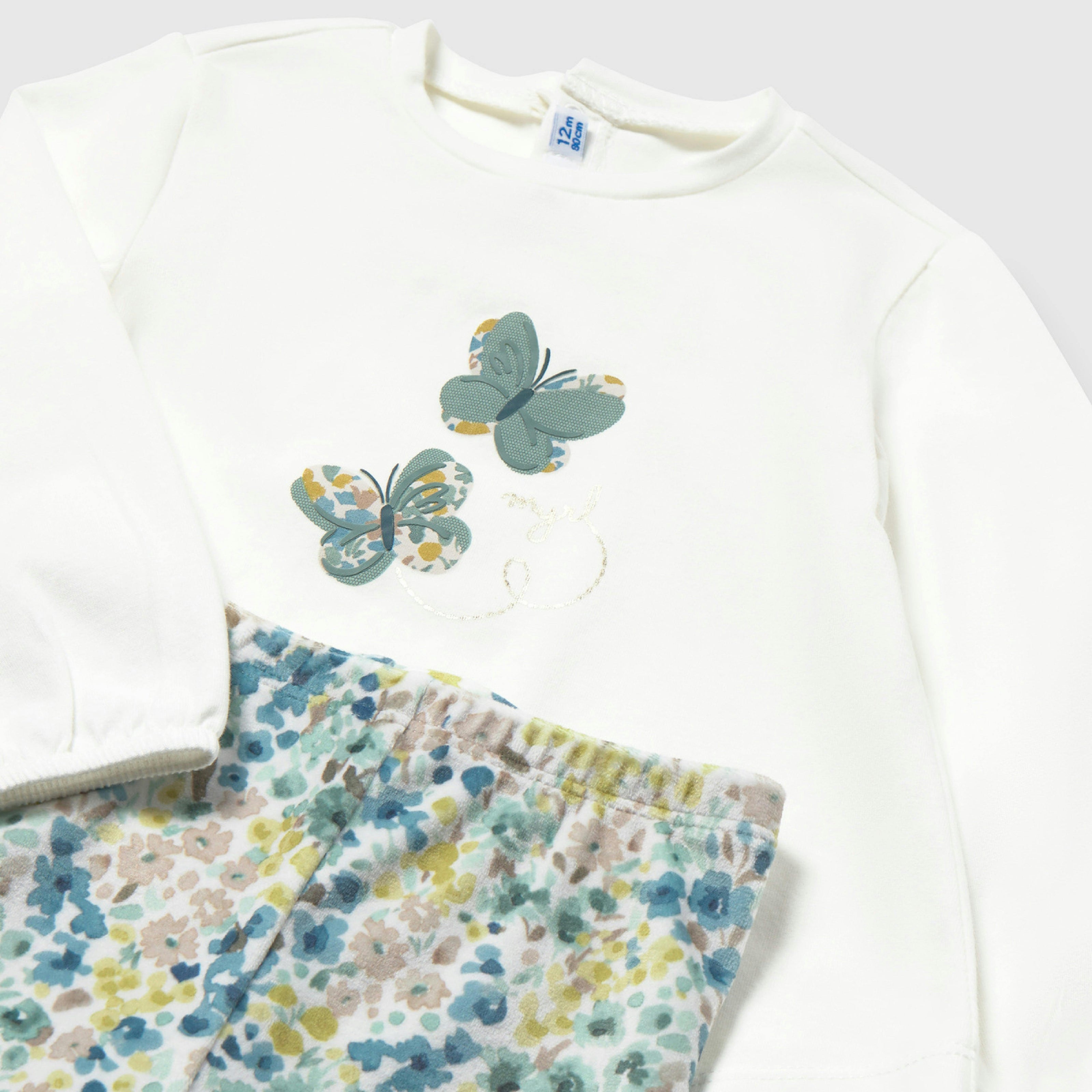 Anise Butterfly Vest Outfit Set