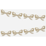Glitter Bow Garland