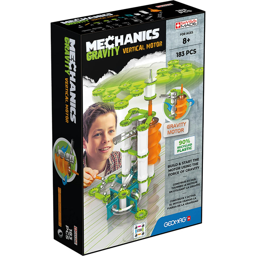 Vertical Motor Recycled, 183 Pieces - 8+ Y