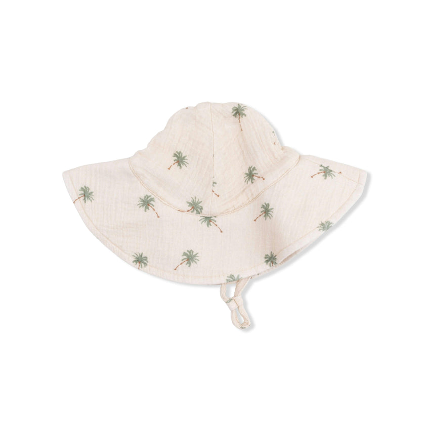 Palm Trees - Wide Brim Sun Hat