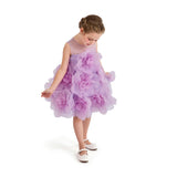 Purple Briellea Embellished Sleeveless Dress