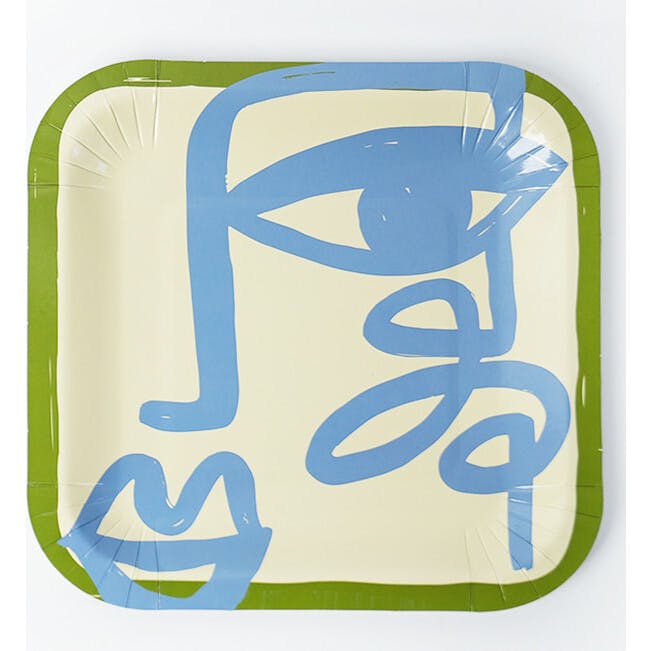 Art Party Dessert Plates