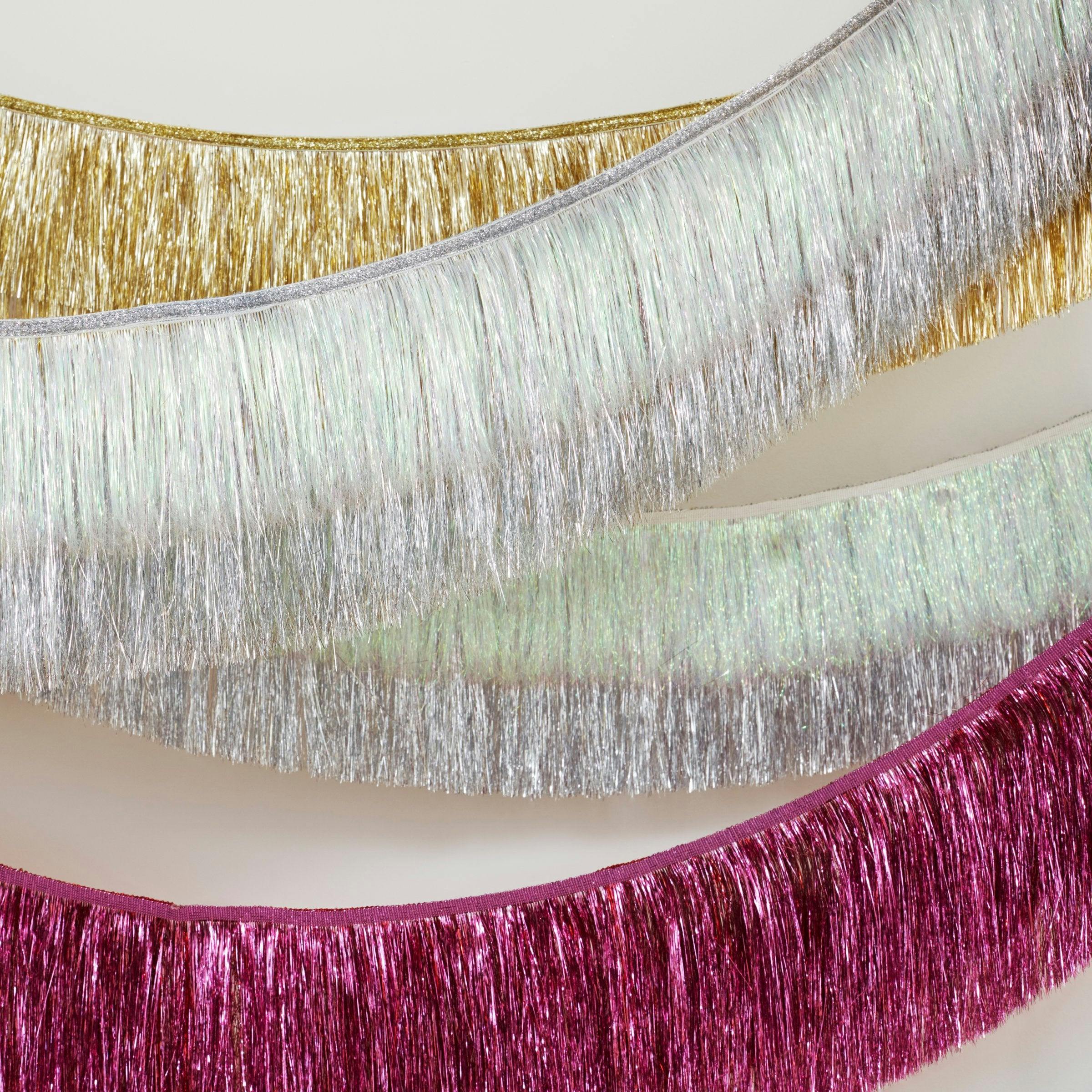 Tinsel Fringed Garlands