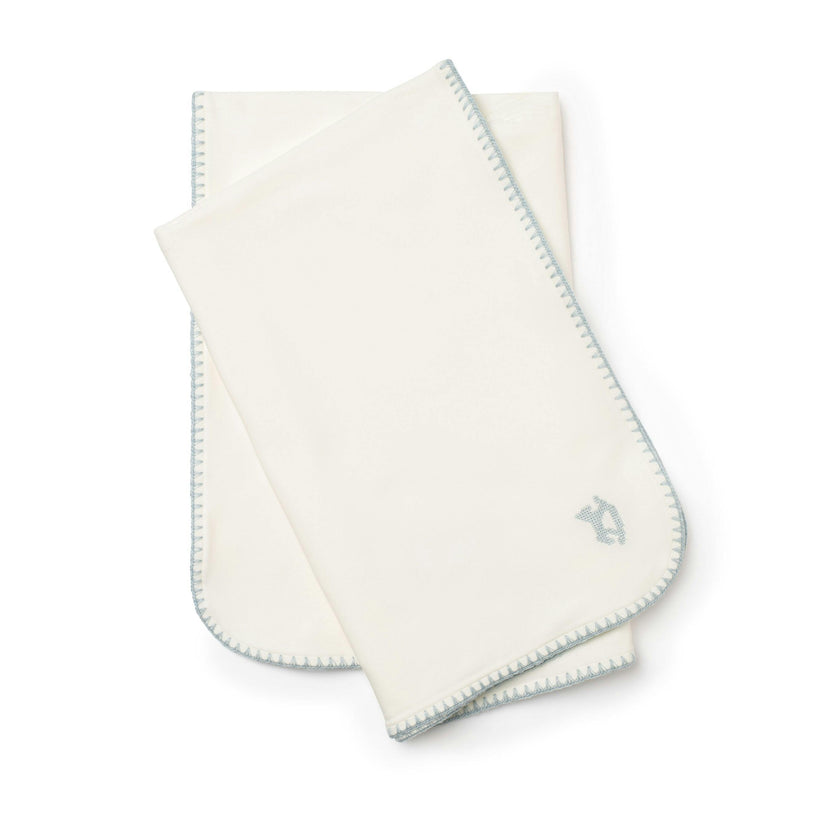 Embroidered Blanket Cream