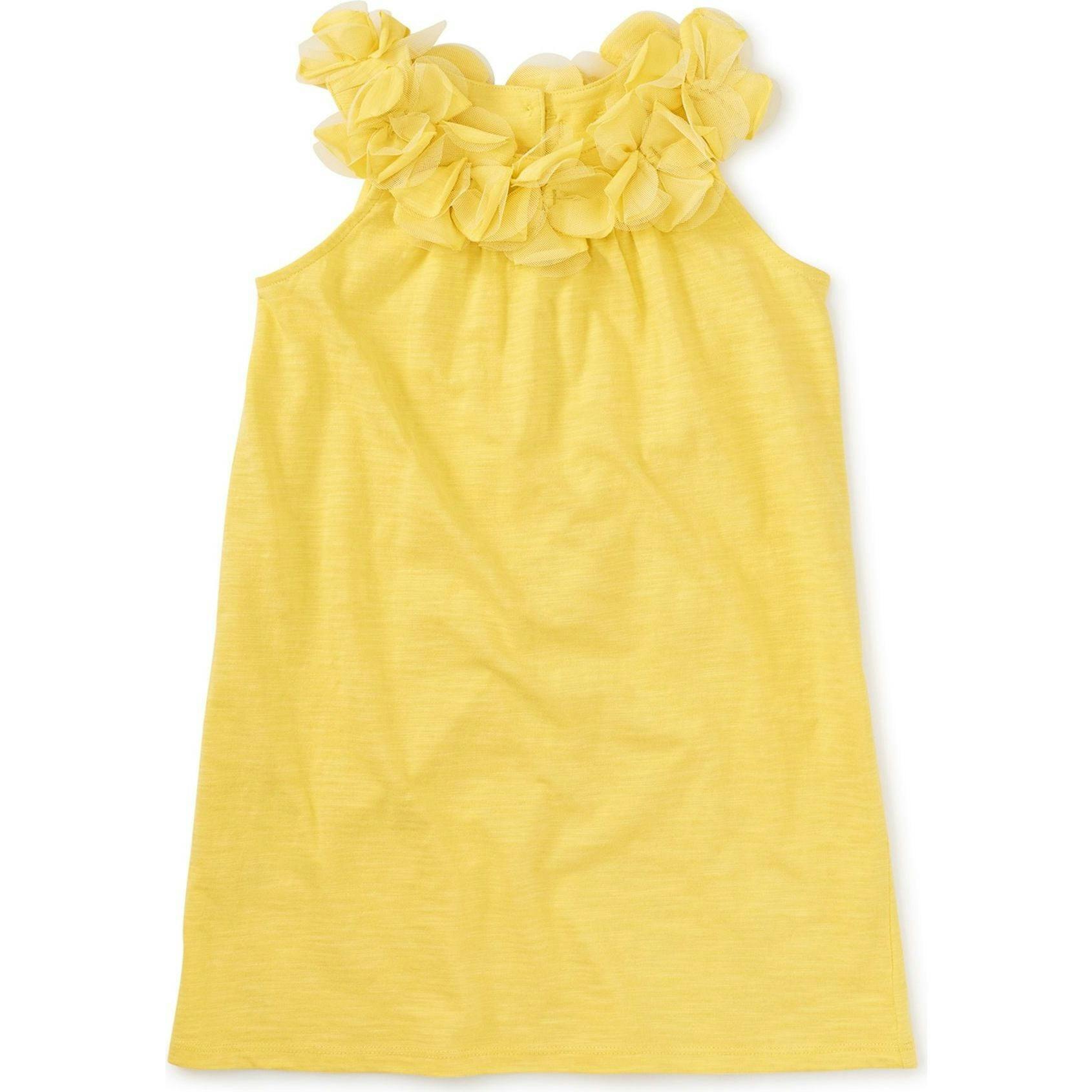 Blooming Lily Shift Dress, Yellow