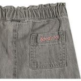 BONTON Soft Grey Embroidered Jade Baby Pants