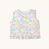 The Convertible Top in Rainbow Doodle
