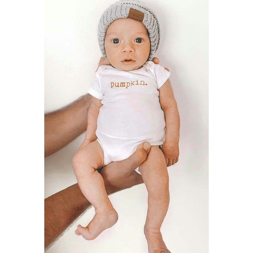 Pumpkin Organic Baby Bodysuit