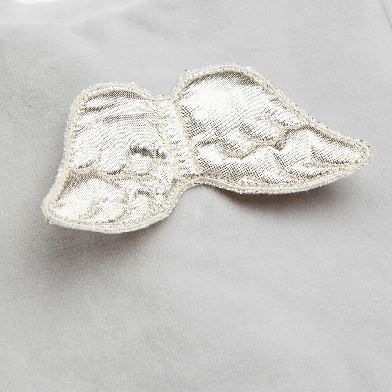 Velour Angel Wing™ Sleepsuit - Pink