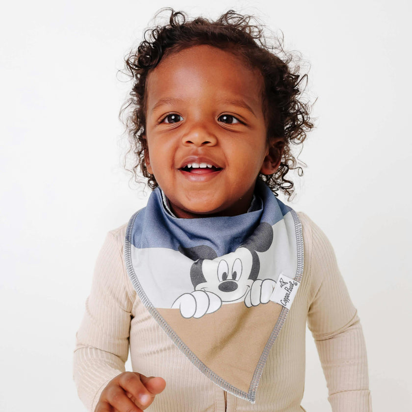 4 Pack Baby Bandana Bibs - Mickey Mouse and Friends