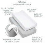 CHANNING 2-Pack Changing Pad Cover