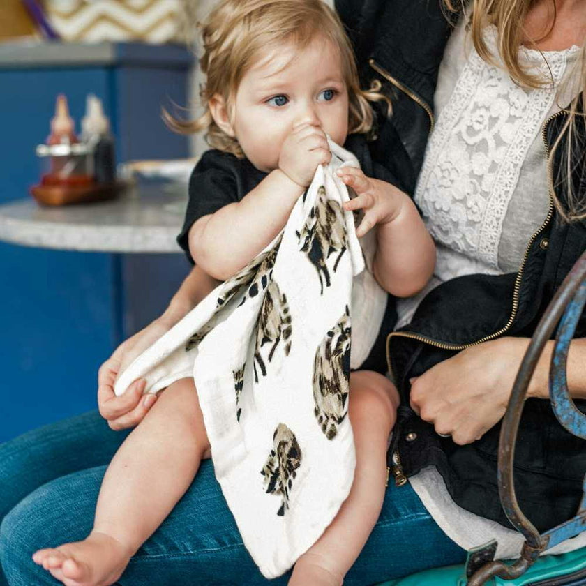 Tutu Mini Lovey Two-Layer Muslin Security Blanket