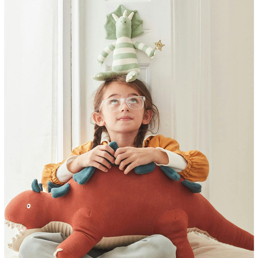 Large Stegosaurus Knitted Toy