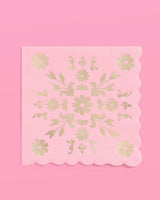 Tea Time Napkins - 24 foil napkins
