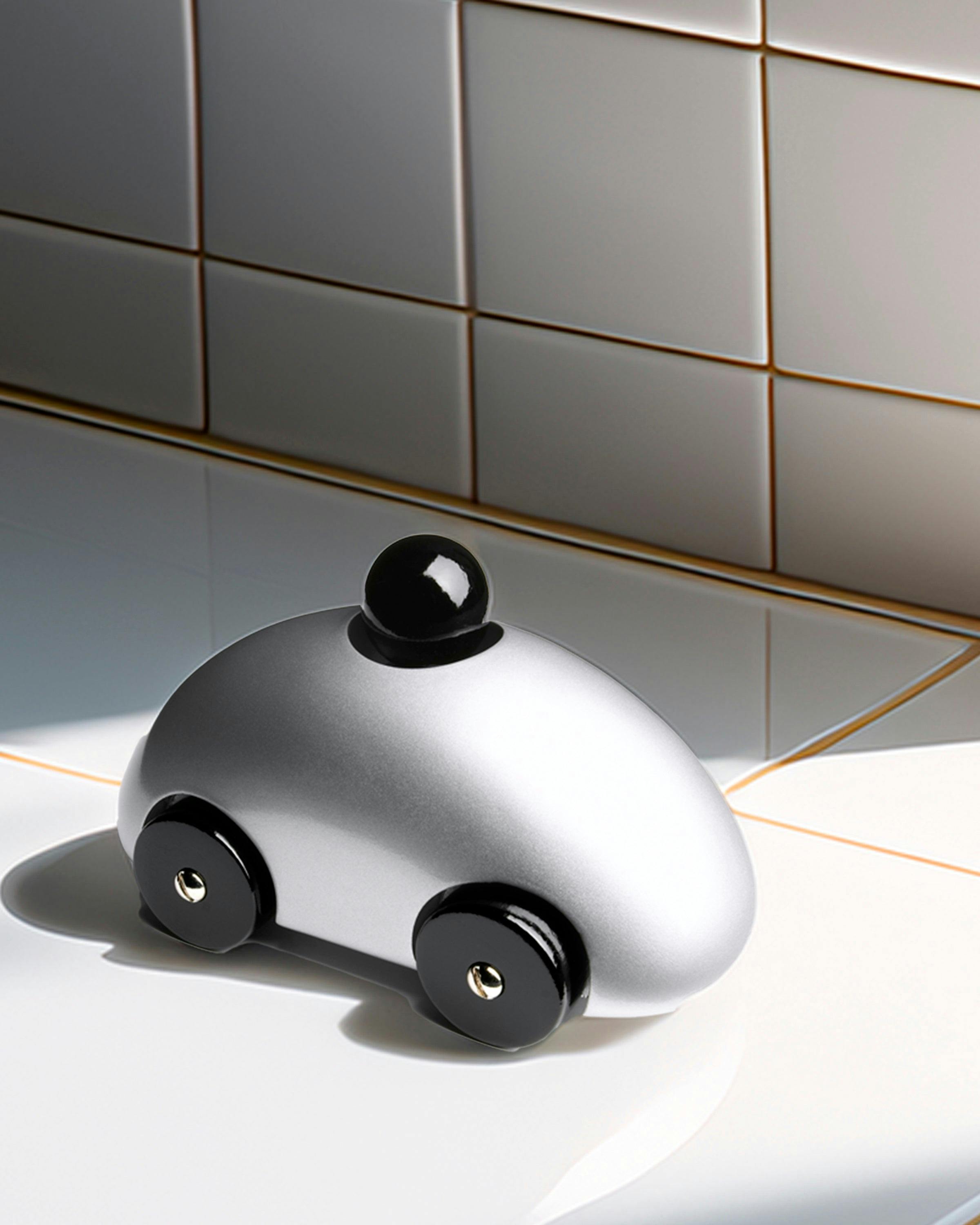 Car Streamliner F1 Silver