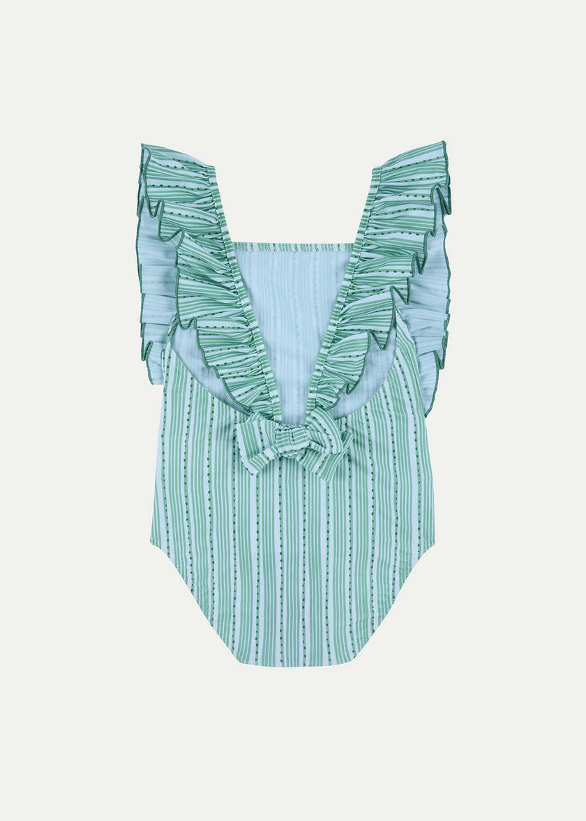 Girls' Ruffle Swimsuit