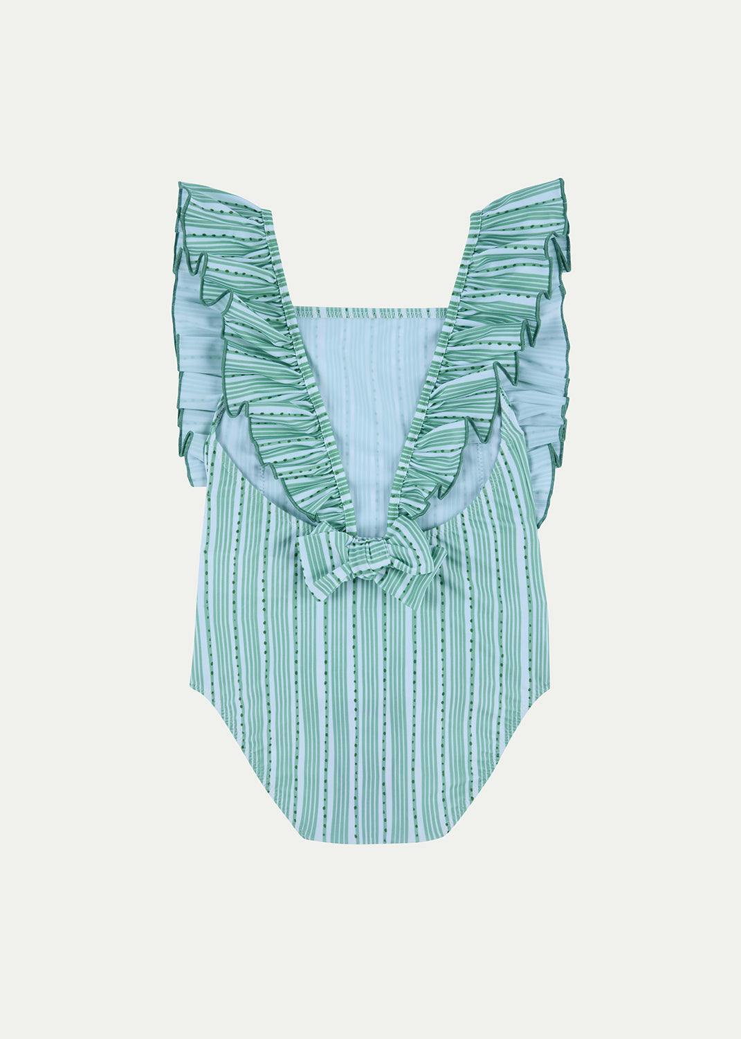 Girls' Ruffle Swimsuit