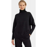 Pure Cashmere Roll Neck Sweater