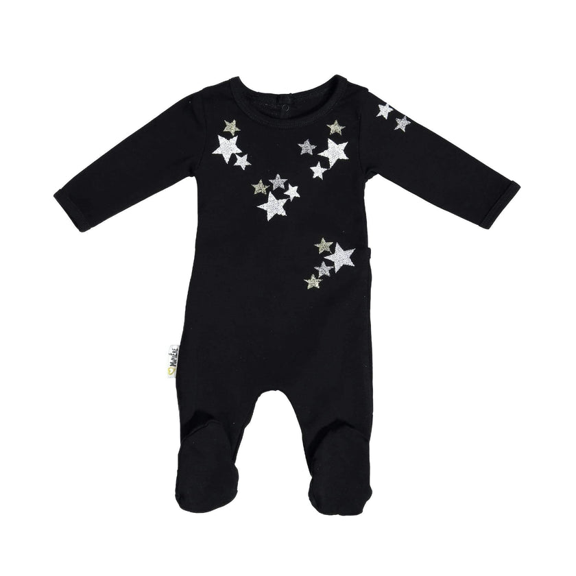 Embroidered Star Footie