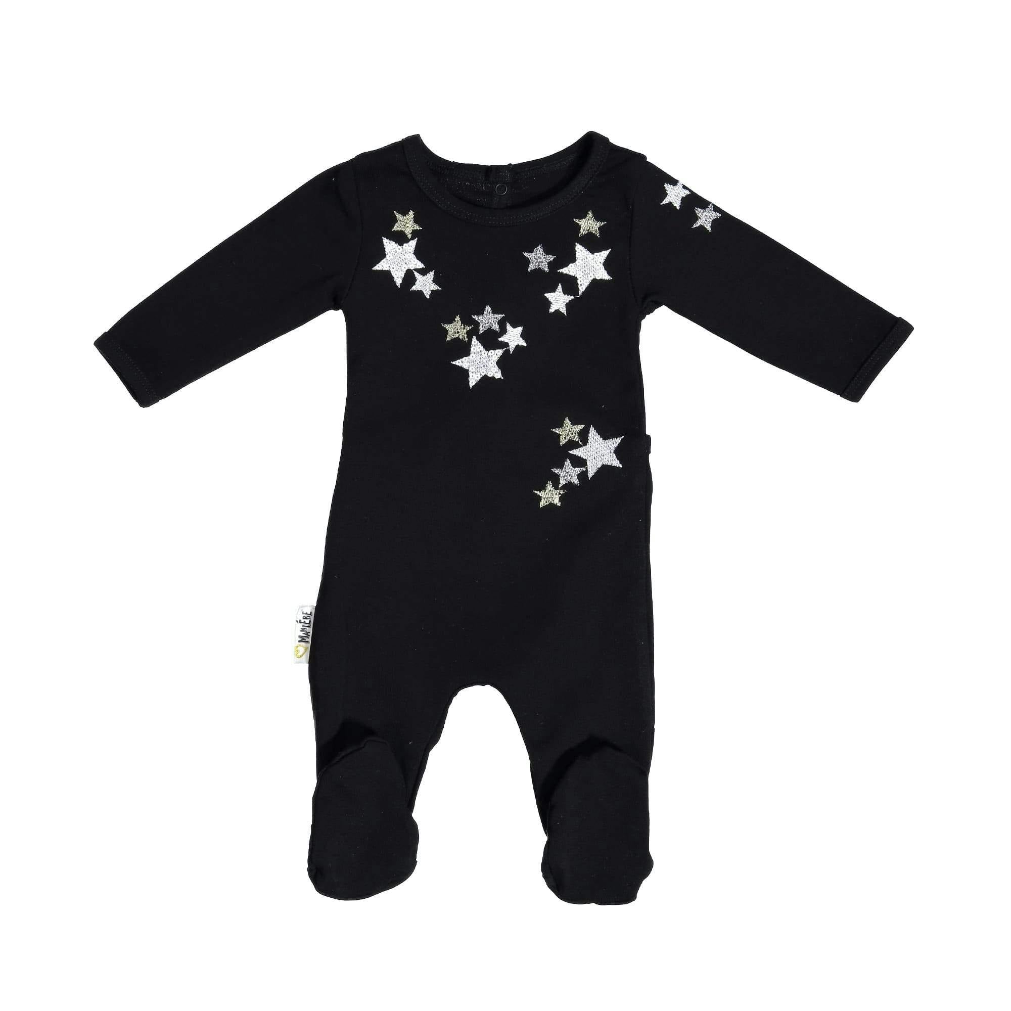 Embroidered Star Footie