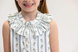 Molly Anne Sleeveless Dress in Scallop Stripe